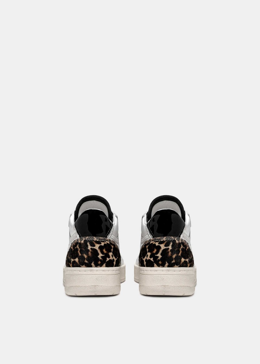 Donna D.A.T.E. Court | Court 2.0 Mid Pop White-Leopard