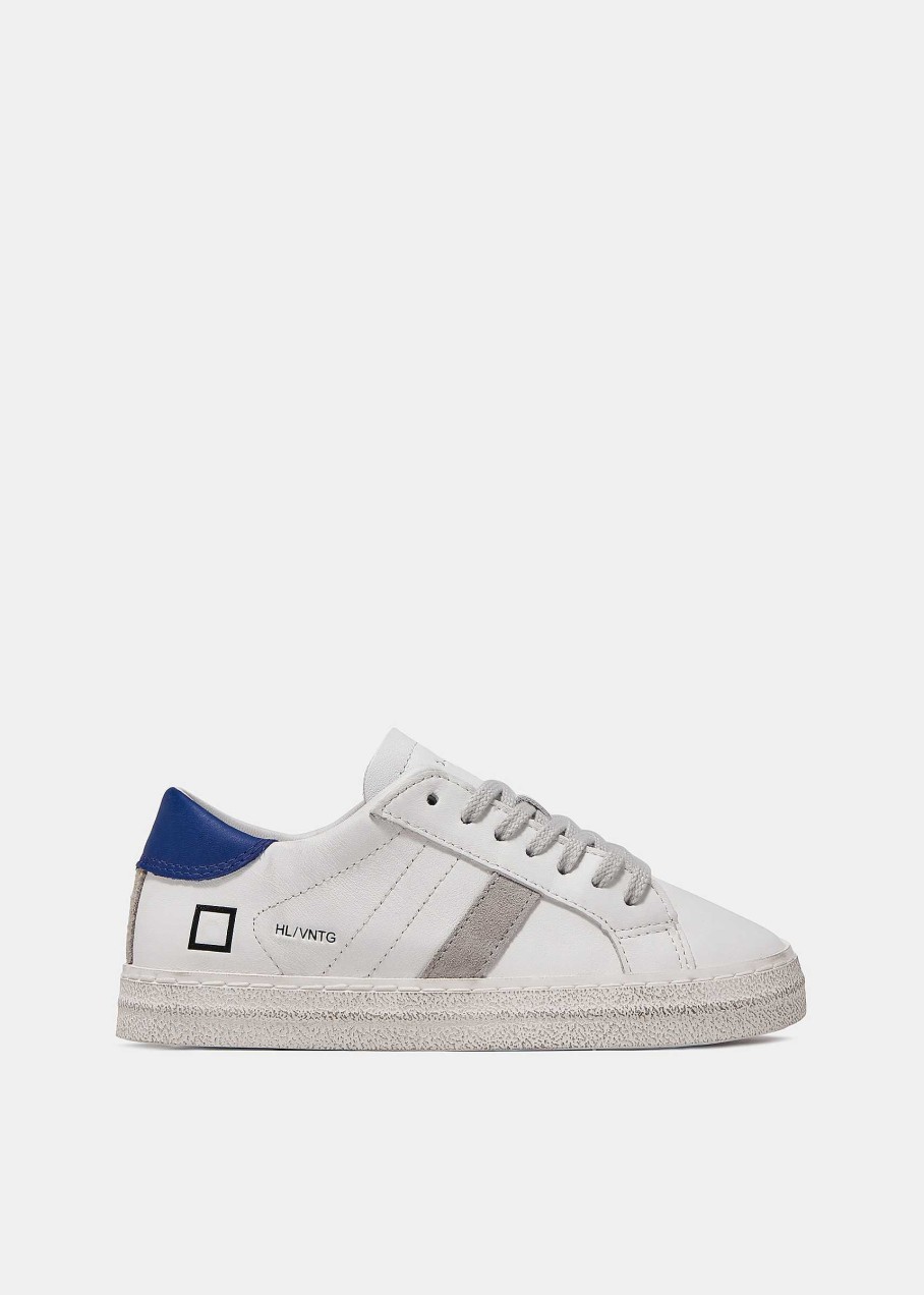 Kids D.A.T.E. Taglie 35-40 | Hill Low Vint.Calf White-Bluette 3