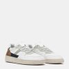 Uomo D.A.T.E. Court | Court 2.0 Vintage Calf White-Camel