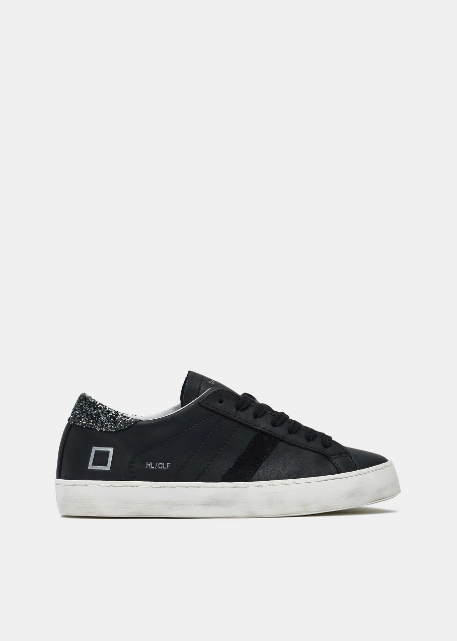 Donna D.A.T.E. Hill Low | Hill Low Calf Black