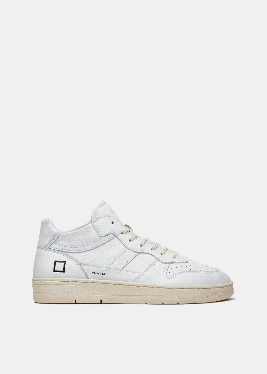 Uomo D.A.T.E. Court | Court 2.0 Mid Colored White