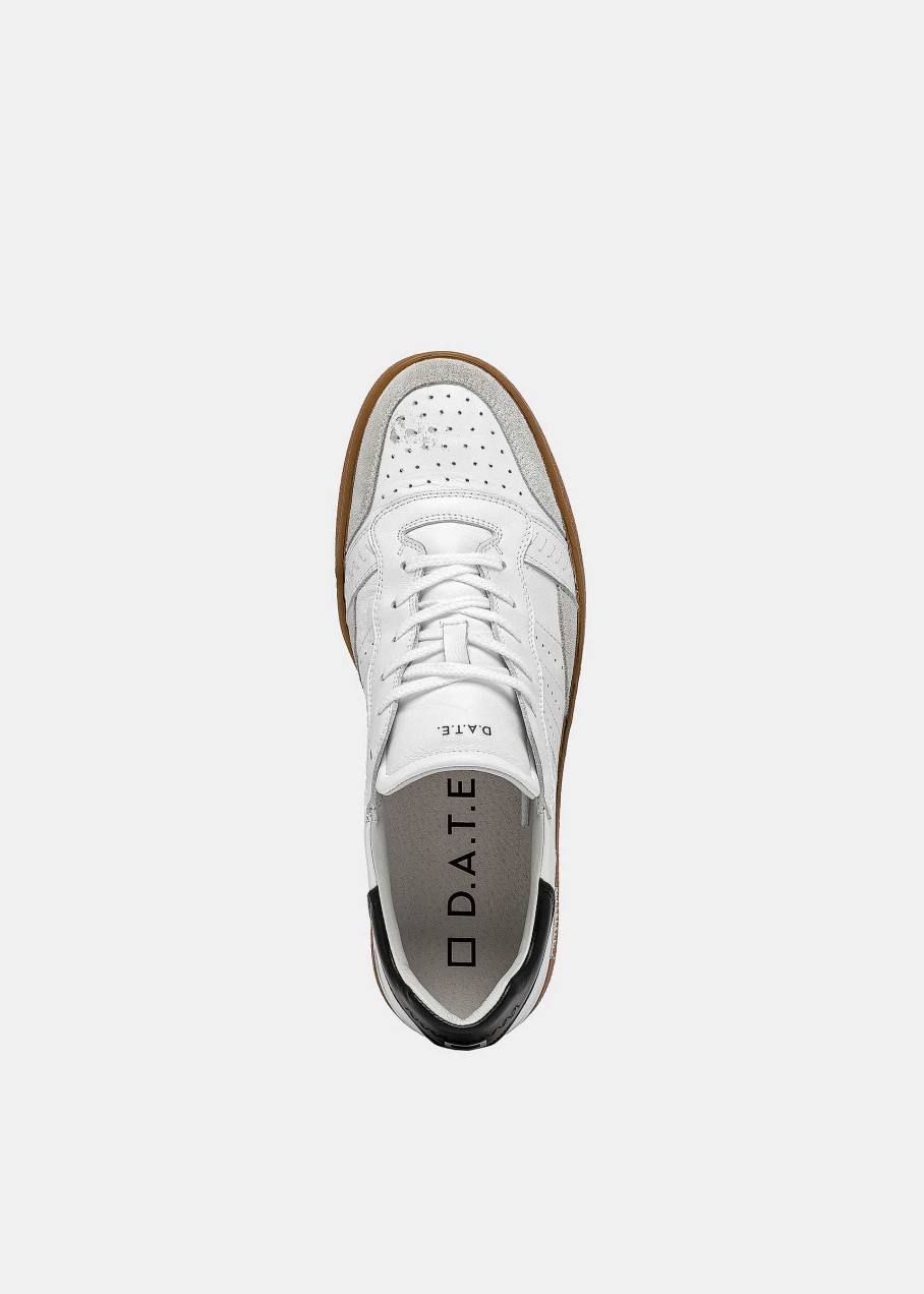 Uomo D.A.T.E. Sporty | Sporty_Lw Calf Bianco-Nero