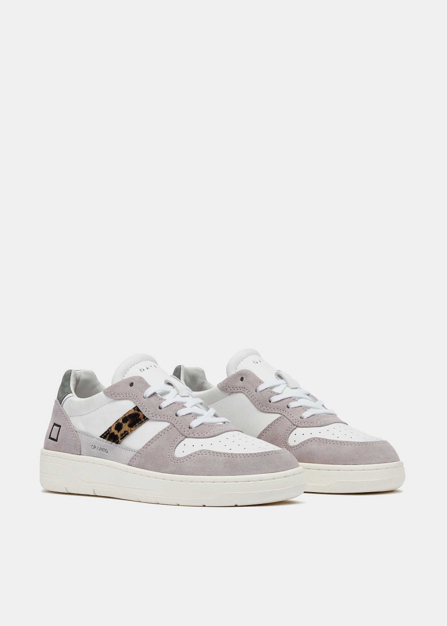 Donna D.A.T.E. Court | Court 2.0 Vintage Calf White-Pink