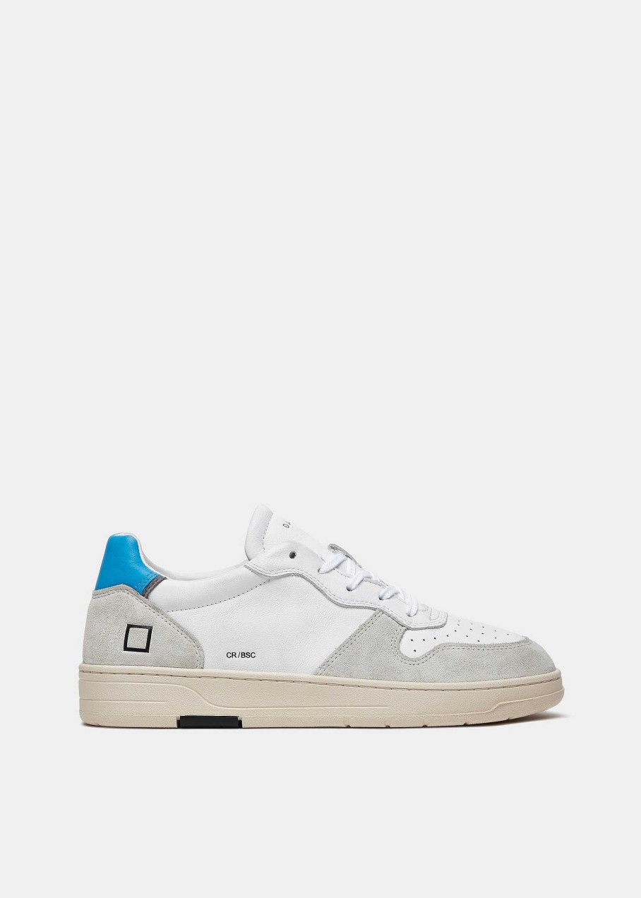 Uomo D.A.T.E. Court | Court Basic White-Bluette