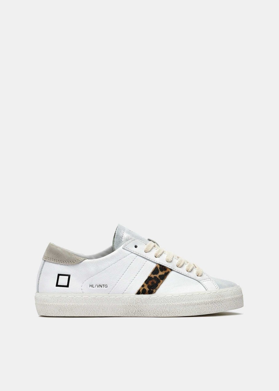 Donna D.A.T.E. Hill Low | Hill Low Vintage Calf White-Leopard