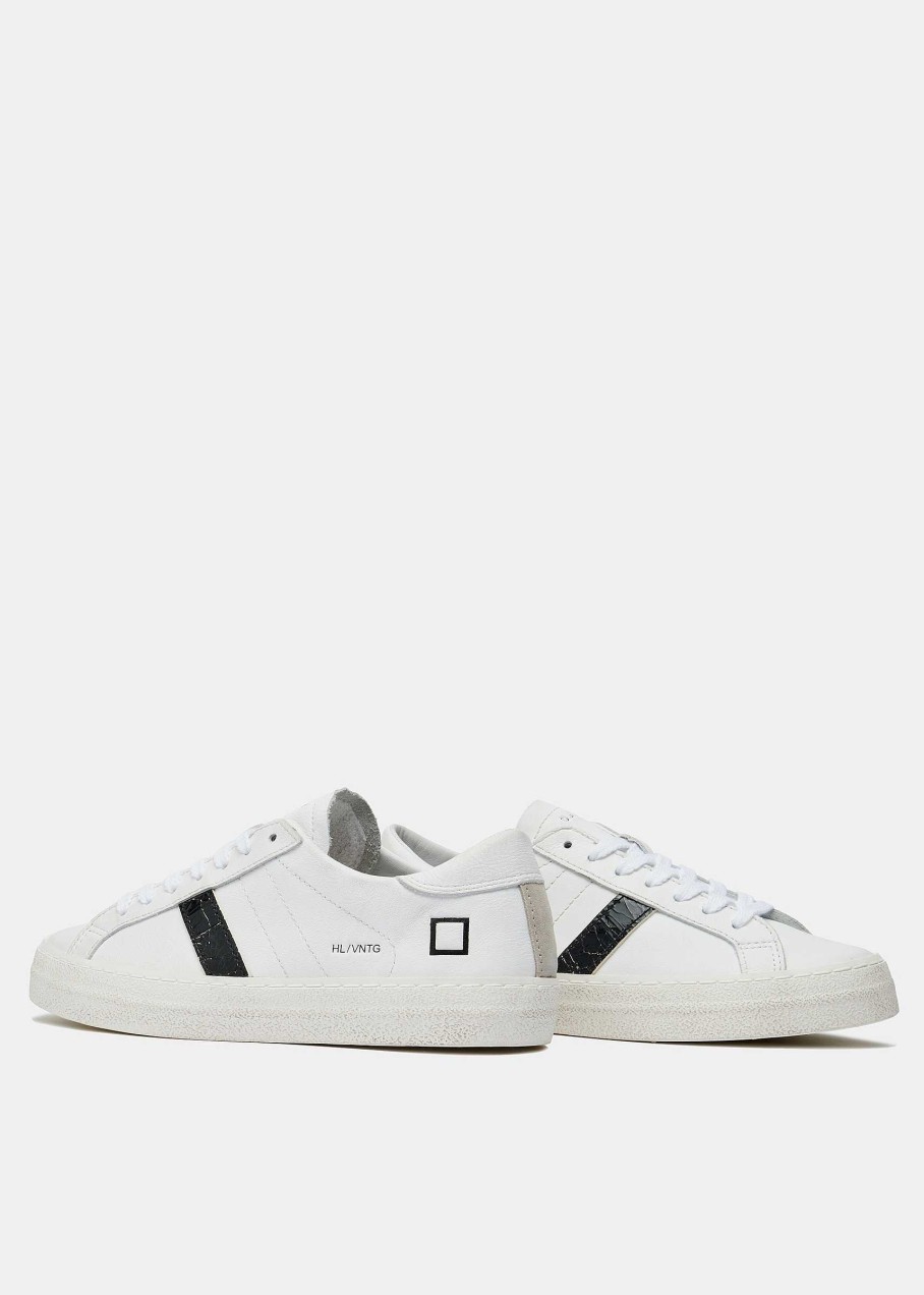 Donna D.A.T.E. Hill Low | Hill Low Vintage Calf White-Black