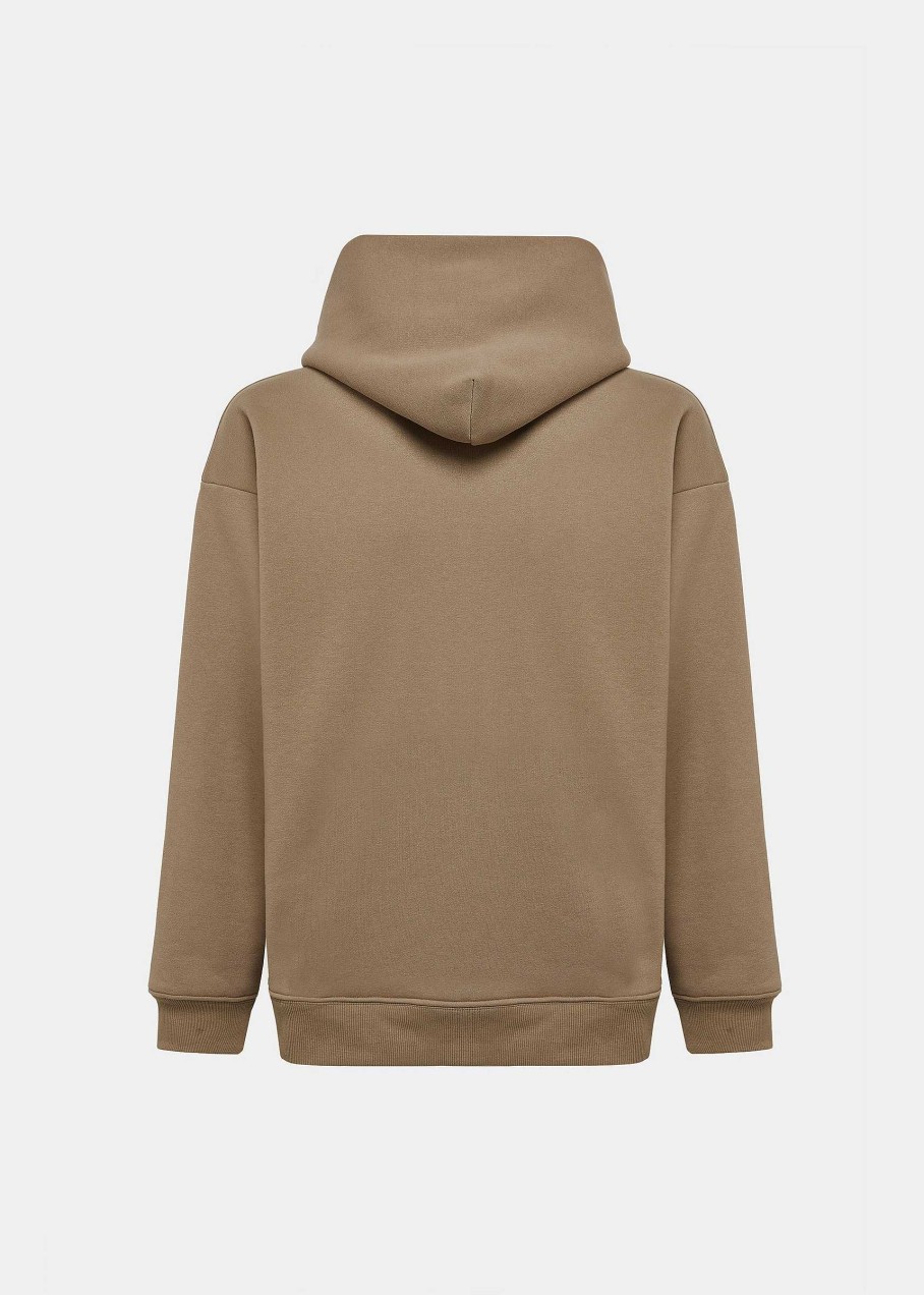 Donna D.A.T.E. Felpe | Hoodie Letter Brown