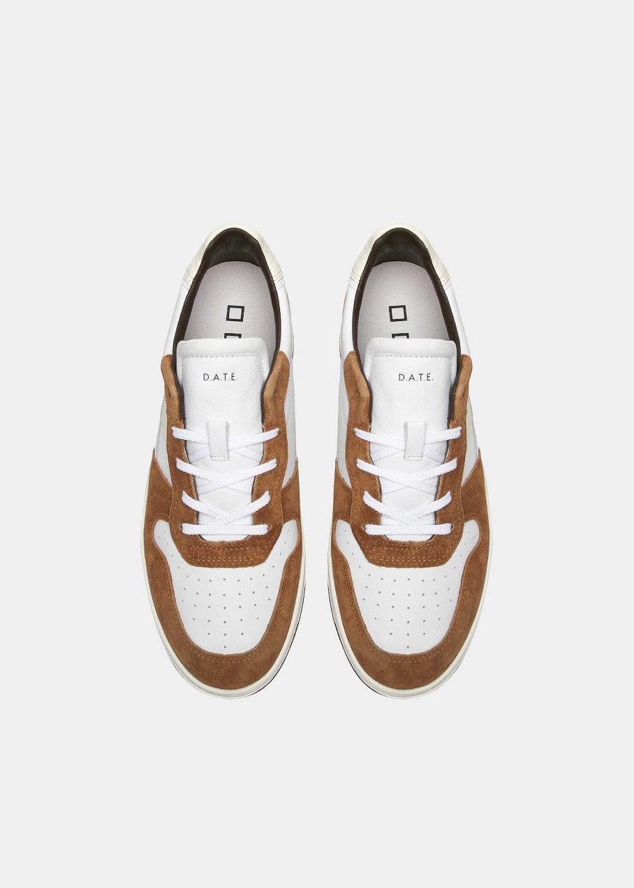 Uomo D.A.T.E. Court | Court 2.0 Natural White-Camel