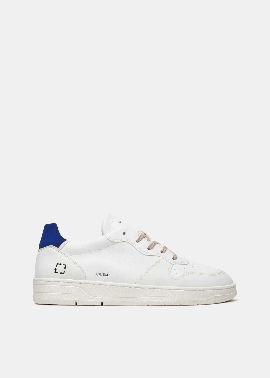 Uomo D.A.T.E. Court | Court Eco Vegan White-Bluette