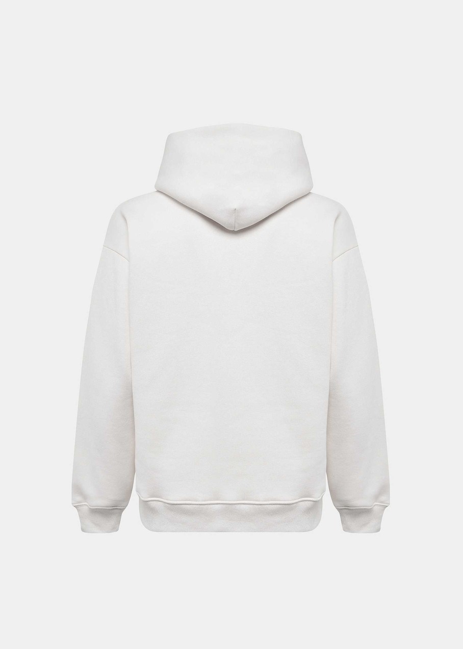 Donna D.A.T.E. Felpe | Hoodie Letter Ivory