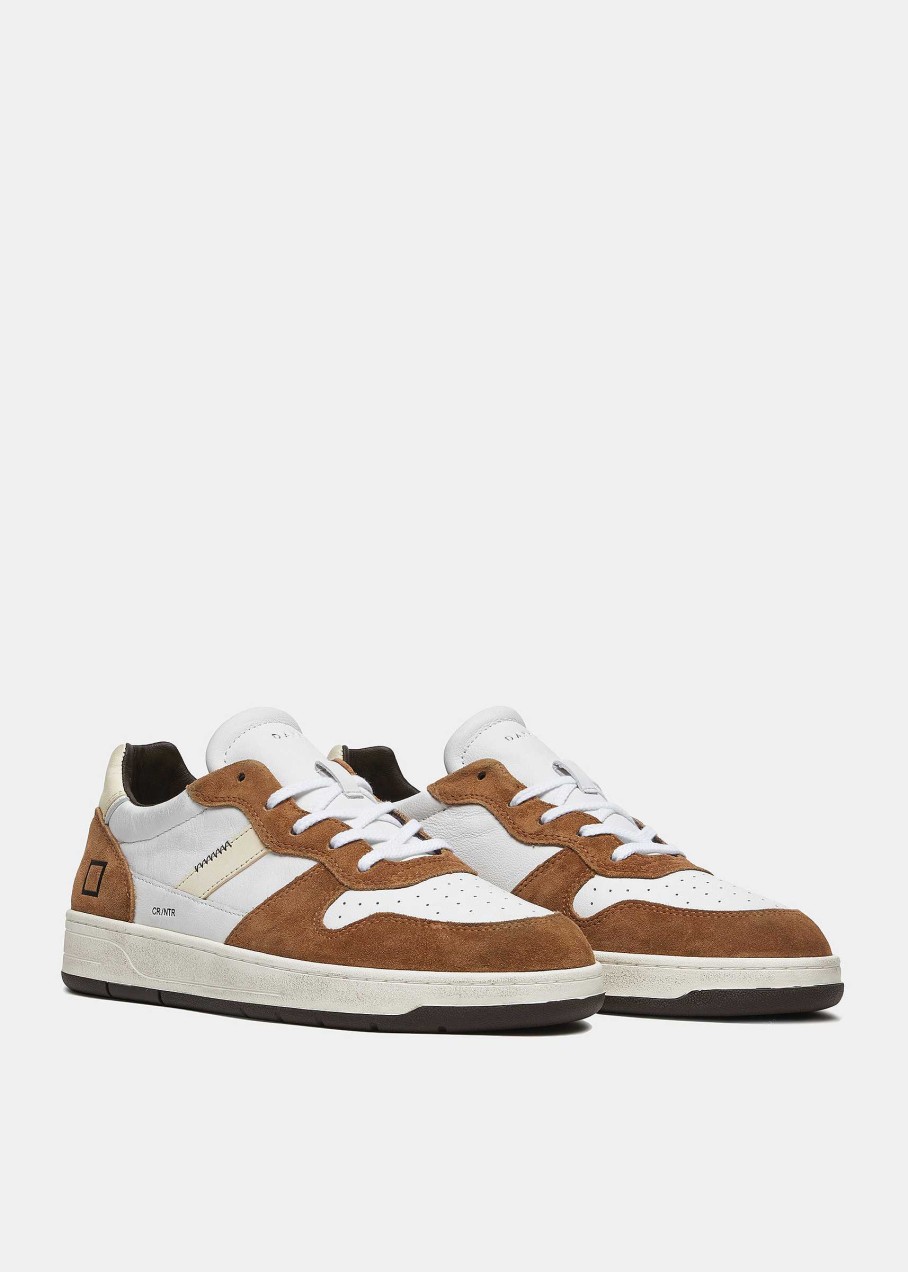 Uomo D.A.T.E. Court | Court 2.0 Natural White-Camel