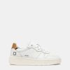 Kids D.A.T.E. Taglie 35-40 | Court Basic White-Cuoio 3