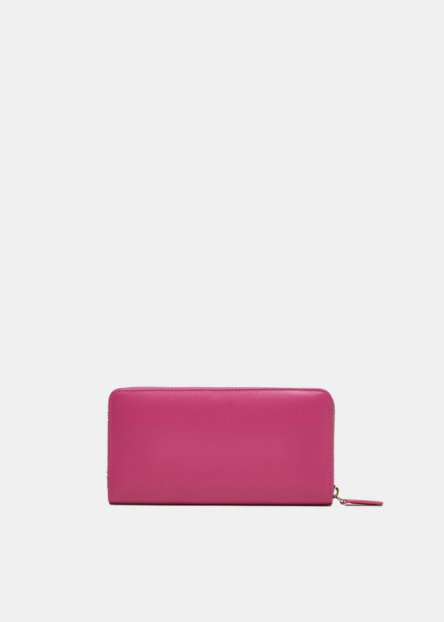 Donna D.A.T.E. Portafogli | Zip Around Wallet Fuxia