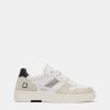 Donna D.A.T.E. Court | Court 2.0 Vintage Calf White-Black