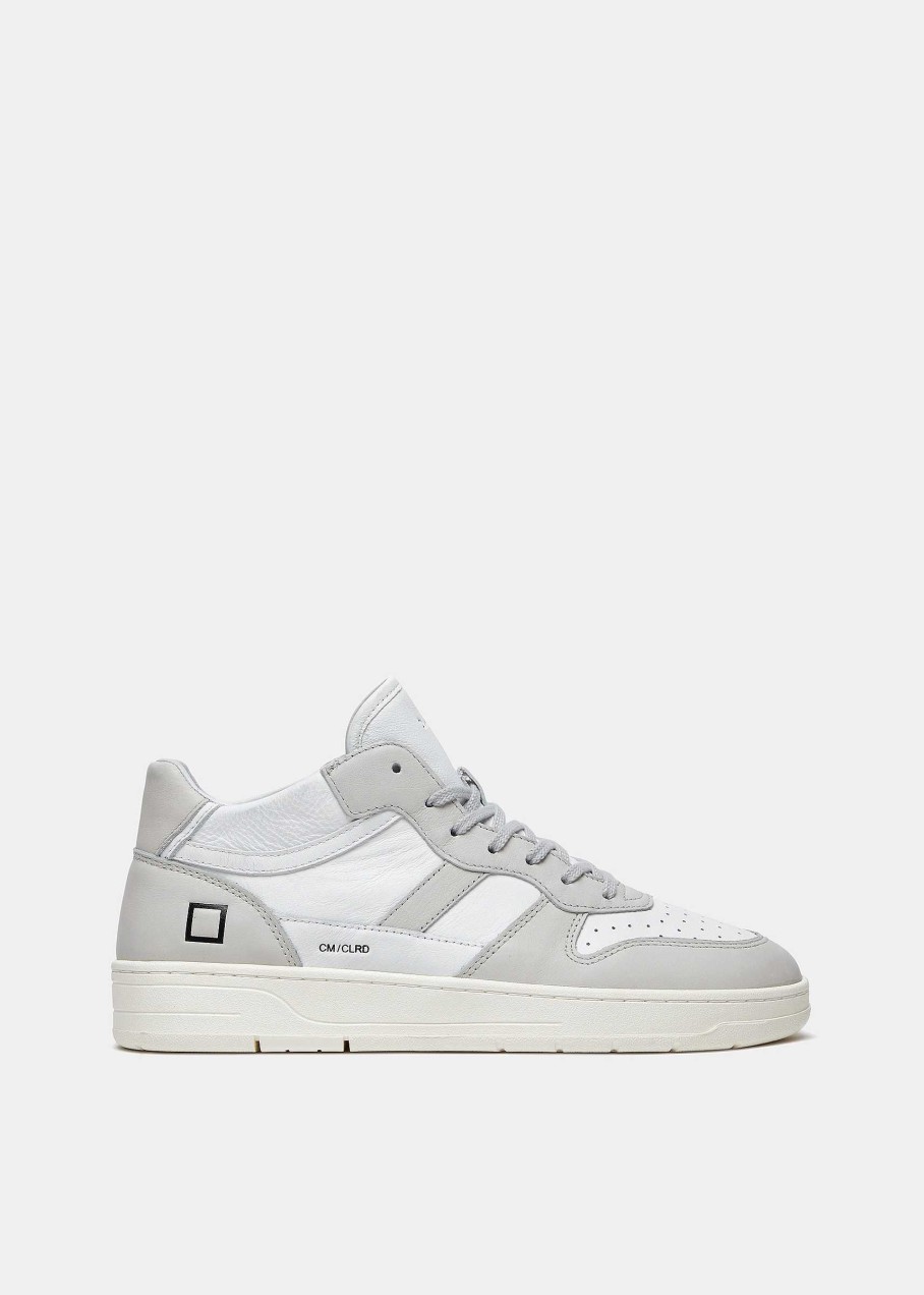 Uomo D.A.T.E. Court | Court 2.0 Mid Colored White-Gray