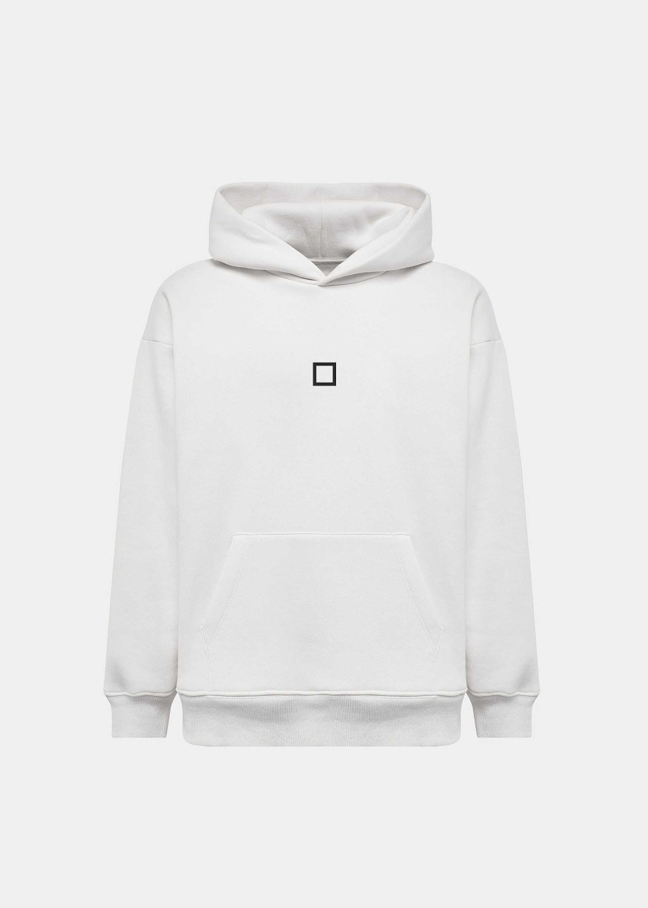 Donna D.A.T.E. Felpe | Hoodie Letter Ivory