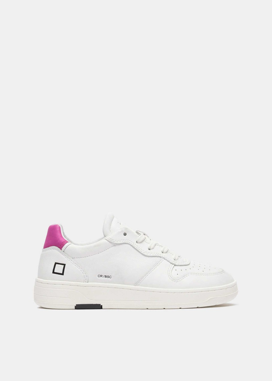 Donna D.A.T.E. Court | Court Basic White-Fuxia